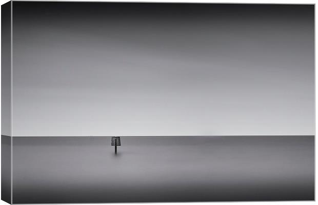  Whitstable Minimalism  Canvas Print by Ian Hufton