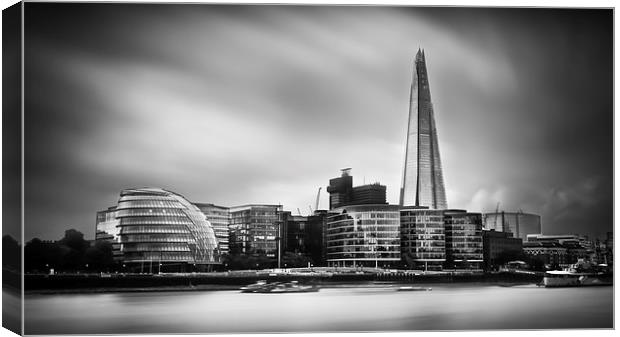  The Shard and City Hall London Canvas Print by Ian Hufton