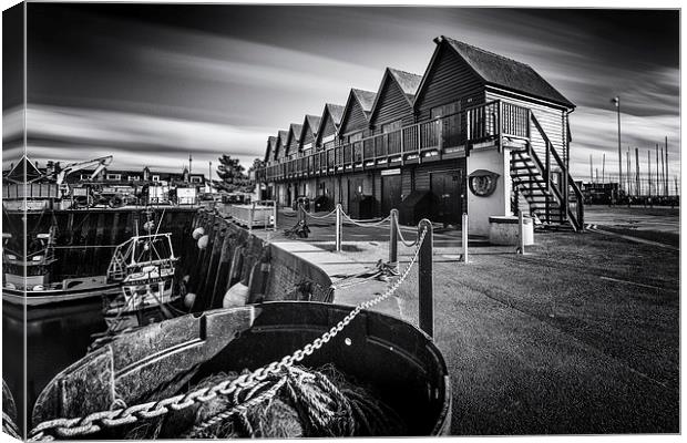  Whitstable Oysters Canvas Print by Ian Hufton