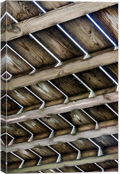 Under the Boardwalk Canvas Print by John Hastings