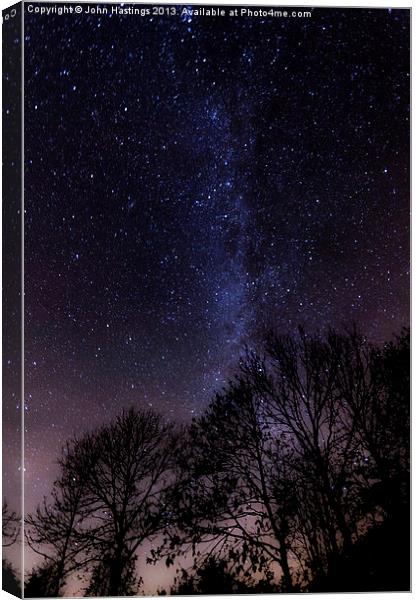 Starry Starry Night Canvas Print by John Hastings