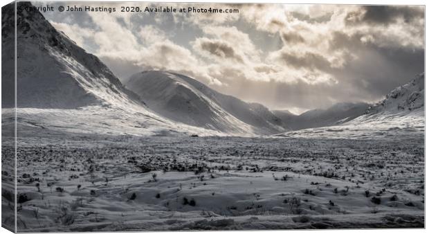 Winter Wonderland Canvas Print by John Hastings