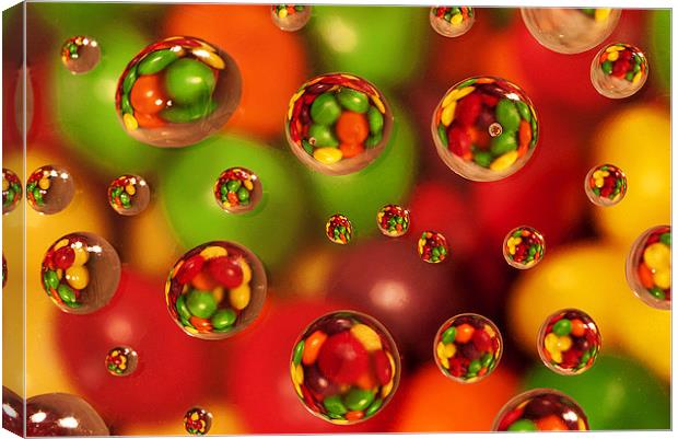 The Skittles Effect Canvas Print by Adam Payne