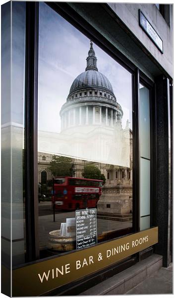 Reflection on history Canvas Print by Adam Payne