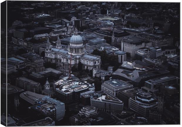 St.Pauls Cathedral Canvas Print by Adam Payne