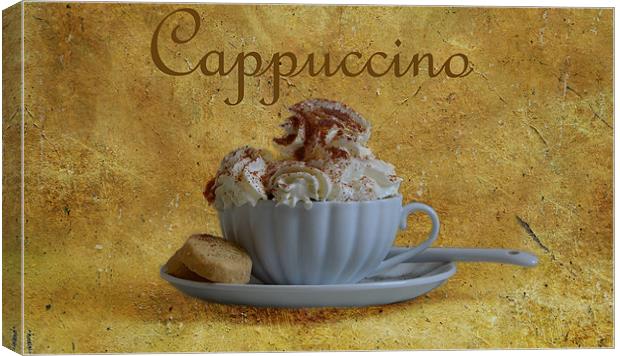Cappuccino Canvas Print by Fine art by Rina