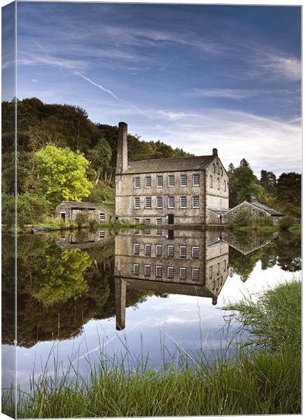 Gibson Mill Canvas Print by peter jeffreys