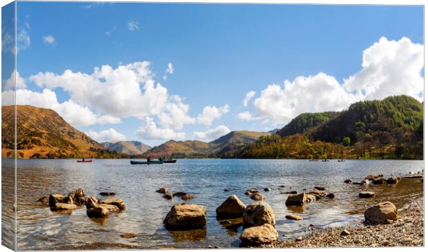 Ullswater, Cumbria Canvas Print by Maggie McCall