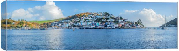 Kingswear from Dartmouth, Devon Canvas Print by Maggie McCall