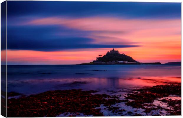 St Michael's Mount, Marazion, Cornwall.   Canvas Print by Maggie McCall
