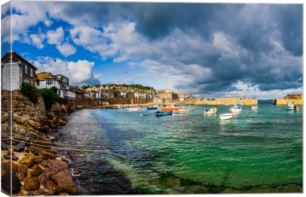 Mousehole, Cornwall. Canvas Print by Maggie McCall