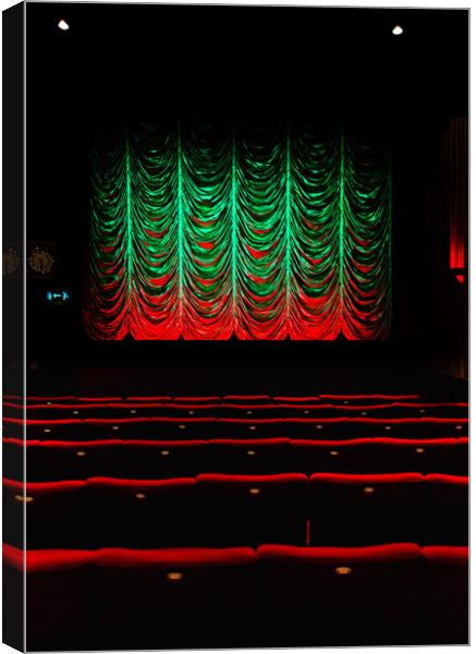 Bowness Cinema Canvas Print by Maggie McCall