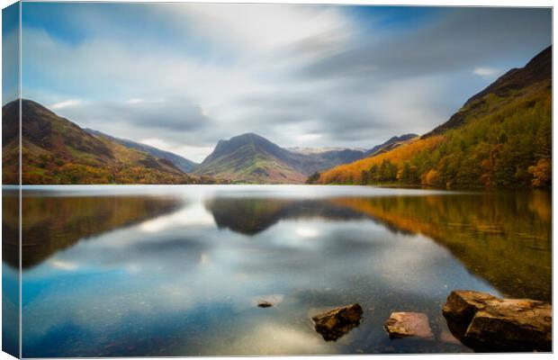 Buttermere Canvas Print by Maggie McCall