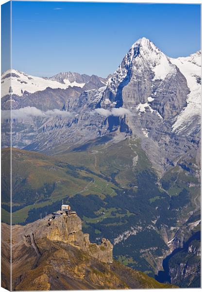 The Eiger Nordwand Canvas Print by Robert Murray