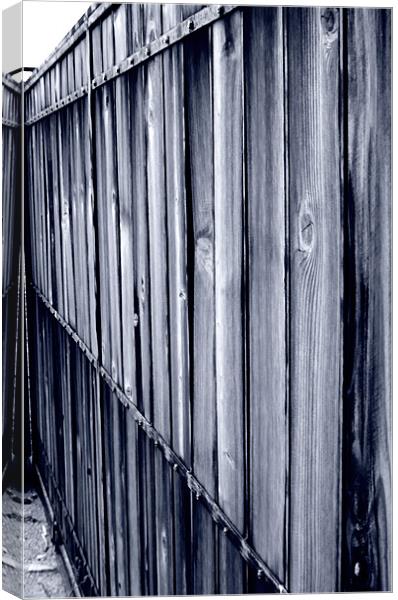 perspective fence Canvas Print by Isabel Antonelli