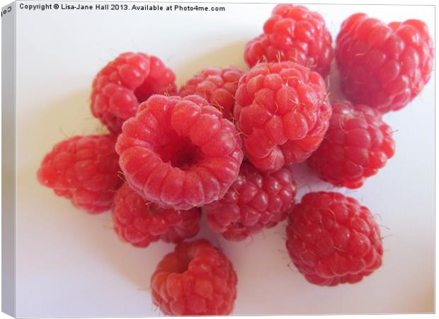 The Raspberries Canvas Print by Lee Hall