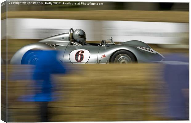 Vintage speed Canvas Print by Christopher Kelly