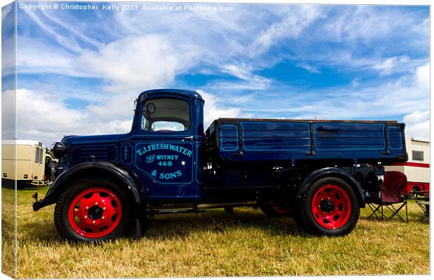 Classic truck Canvas Print by Christopher Kelly
