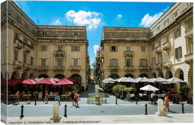 St John Square  Canvas Print by Christopher Kelly