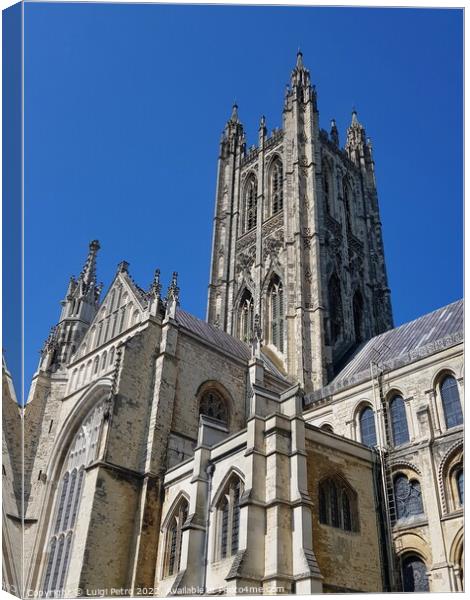 The catholic church of St Thomas of Canterbury in  Canvas Print by Luigi Petro