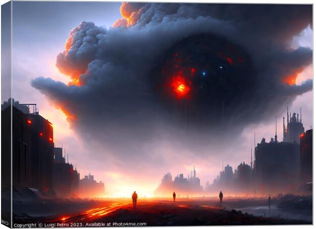 Apocalypse Now Canvas Print by Luigi Petro