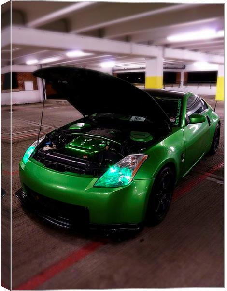 Nissan 350Z Canvas Print by Patrick Noble