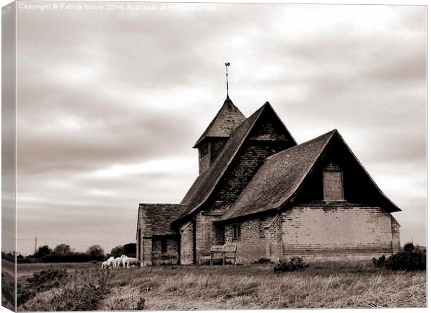  Fairfield Church Canvas Print by Patrick Noble