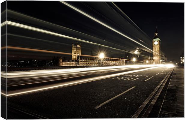 Houses of Parliament Canvas Print by David Smith