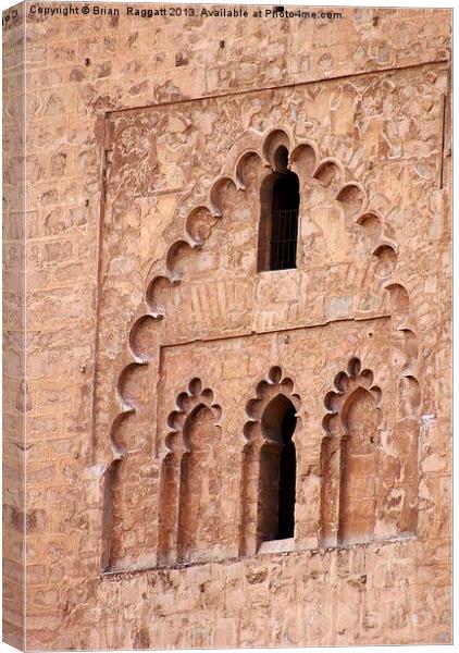 Marrakesh Windows Canvas Print by Brian  Raggatt