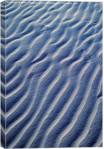 Desert Evening Designs Canvas Print by Brian  Raggatt