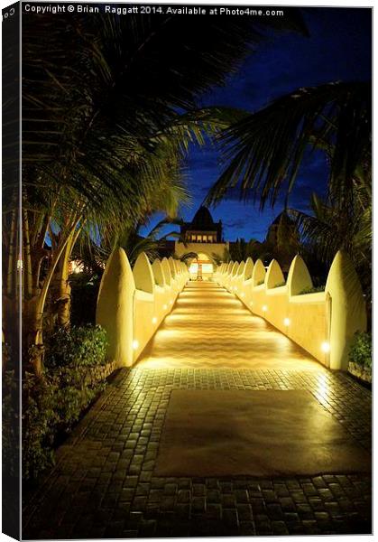 Welcome to the hotel California Canvas Print by Brian  Raggatt