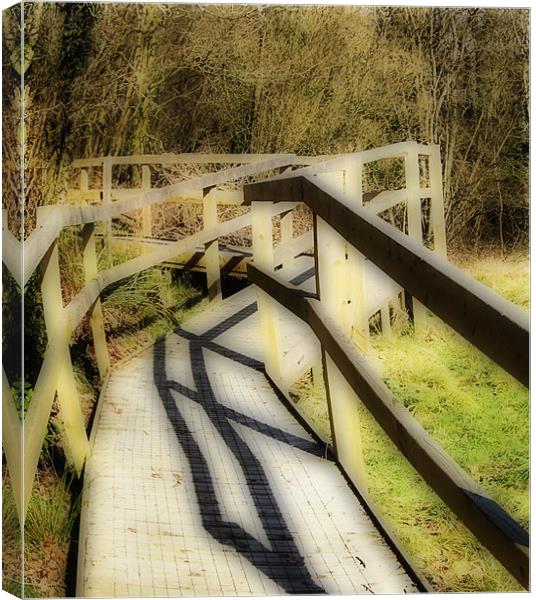 Bridge to nowhere Canvas Print by Emma Howell-Williams