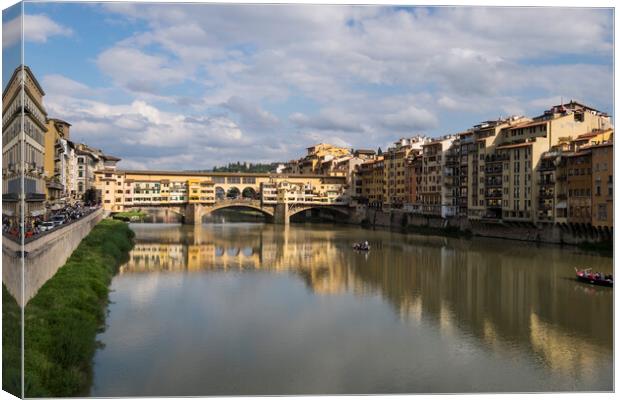Ponte Vecchio, Florence, Italy Canvas Print by Phil Crean