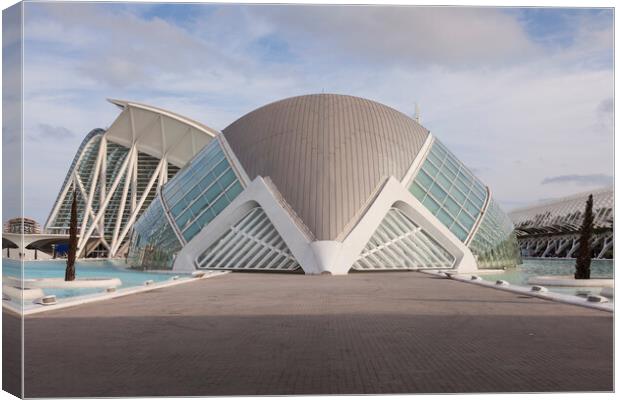 City of Arts and Sciences Valencia Canvas Print by Phil Crean