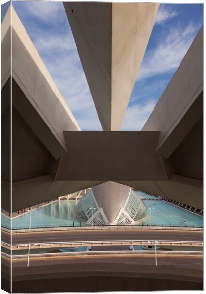 City of Arts and Sciences Valencia Canvas Print by Phil Crean