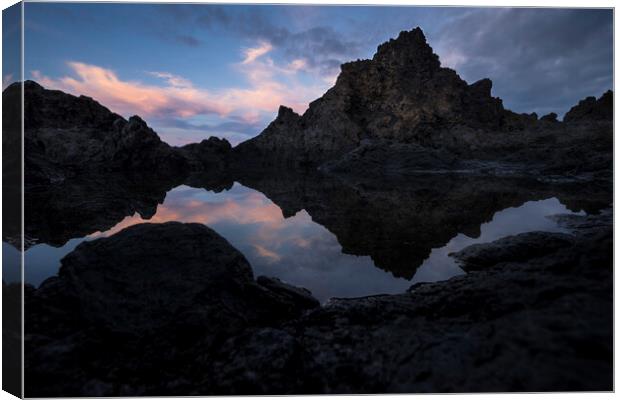 Portal to another world, Tenerife Canvas Print by Phil Crean