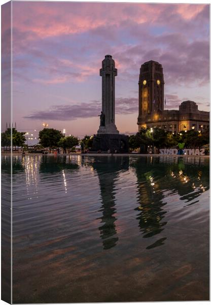 Santa Cruz, Tenerife Canvas Print by Phil Crean