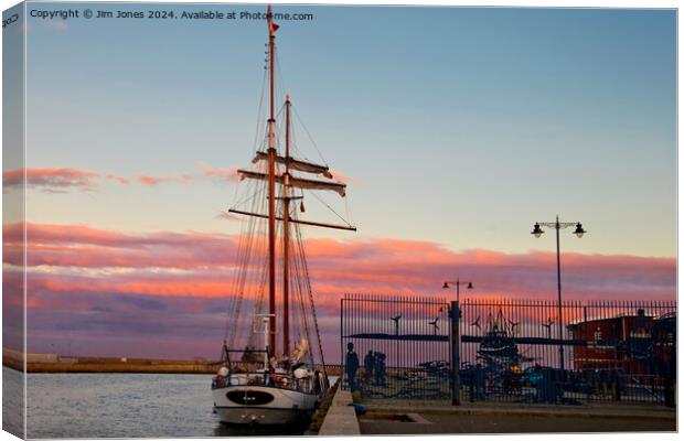  The Flying Dutchman Canvas Print by Jim Jones