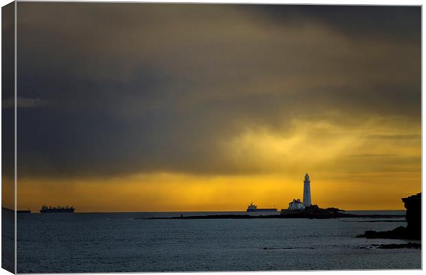 Early morning at St Marys Canvas Print by Jim Jones