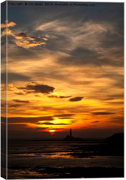 Light up the sky Canvas Print by Jim Jones