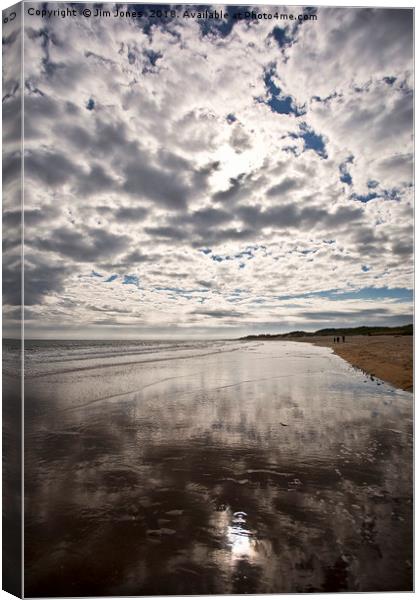 Sky overhead and underfoot Canvas Print by Jim Jones