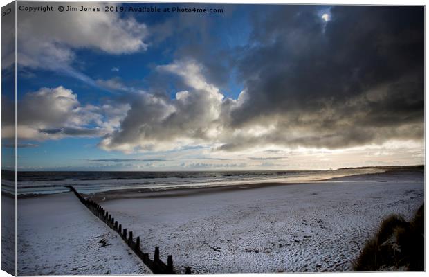 After a hailstorm Canvas Print by Jim Jones