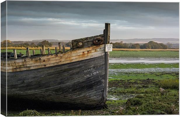 High and dry Canvas Print by Ian Jones