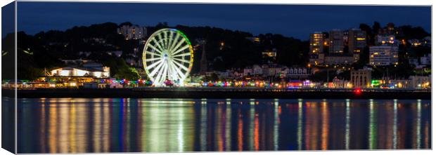 Torquay Harbour Canvas Print by Victoria Bowie
