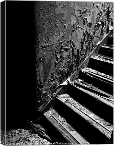 The Stairs Canvas Print by Kim Slater