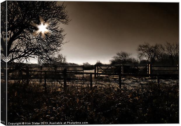 The Meadow Canvas Print by Kim Slater