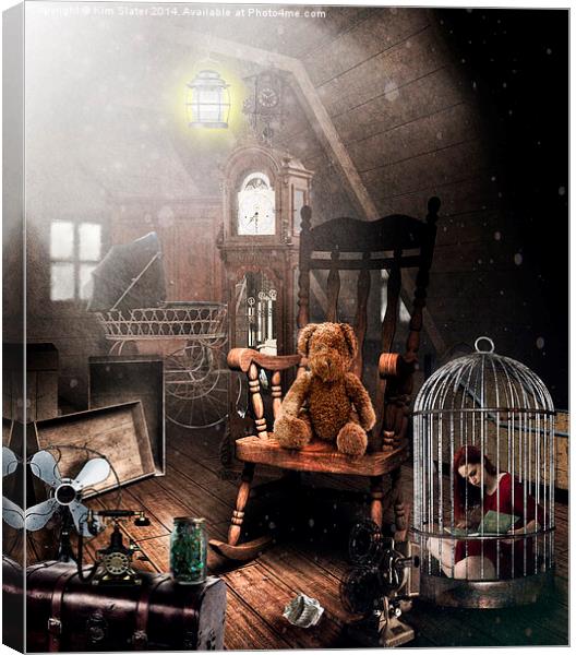 The Attic Canvas Print by Kim Slater