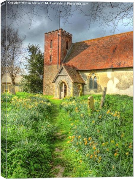 Spring at St.Marys Canvas Print by Kim Slater