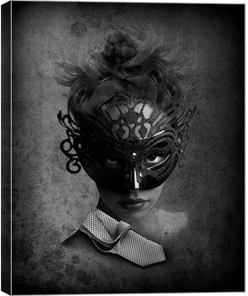  Waiting for Mr Grey Canvas Print by Kim Slater