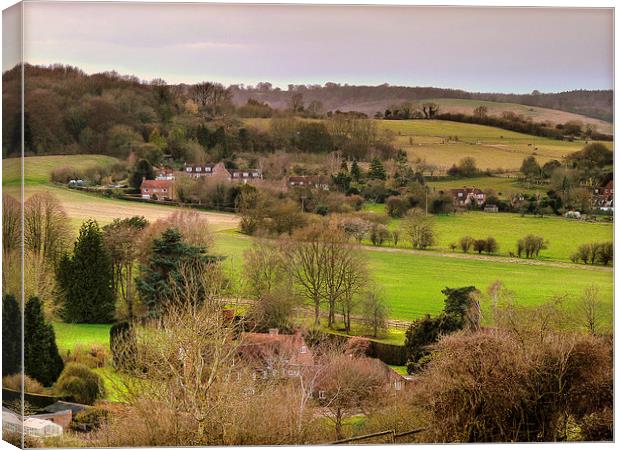  Crundale Canvas Print by Kim Slater